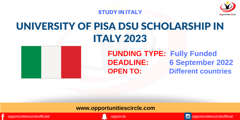 DSU Scholarship in Italy