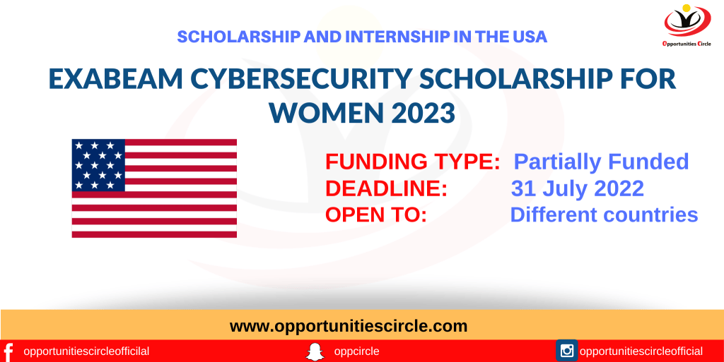 Exabeam Cybersecurity Scholarship for Women 2023