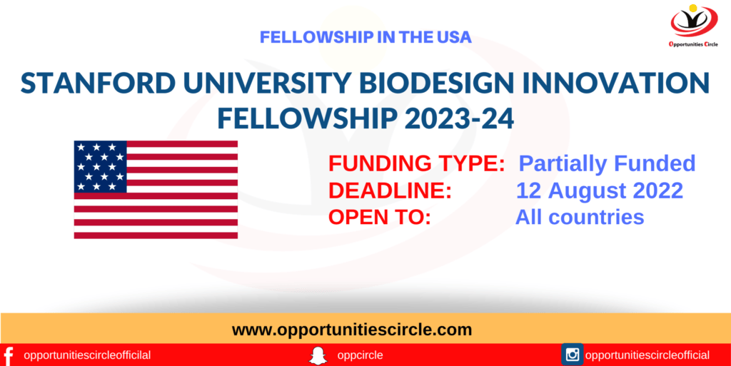The Stanford University Biodesign Innovation Fellowship