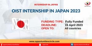 OIST Internship in Japan 2023