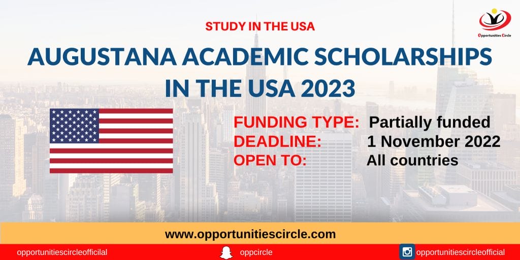 Augustana Academic Scholarships in the USA