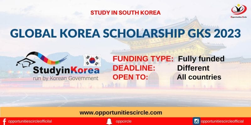 Global Korea Scholarship (GKS) 2023
