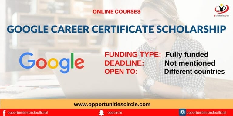 Google Career Certificate Scholarship for Pakistani Students