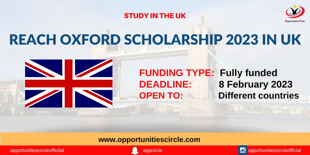 Reach Oxford Scholarship