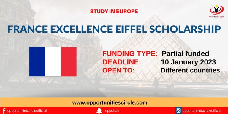 France Excellence Eiffel Scholarship 2024