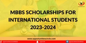 MBBS Scholarships for International Students
