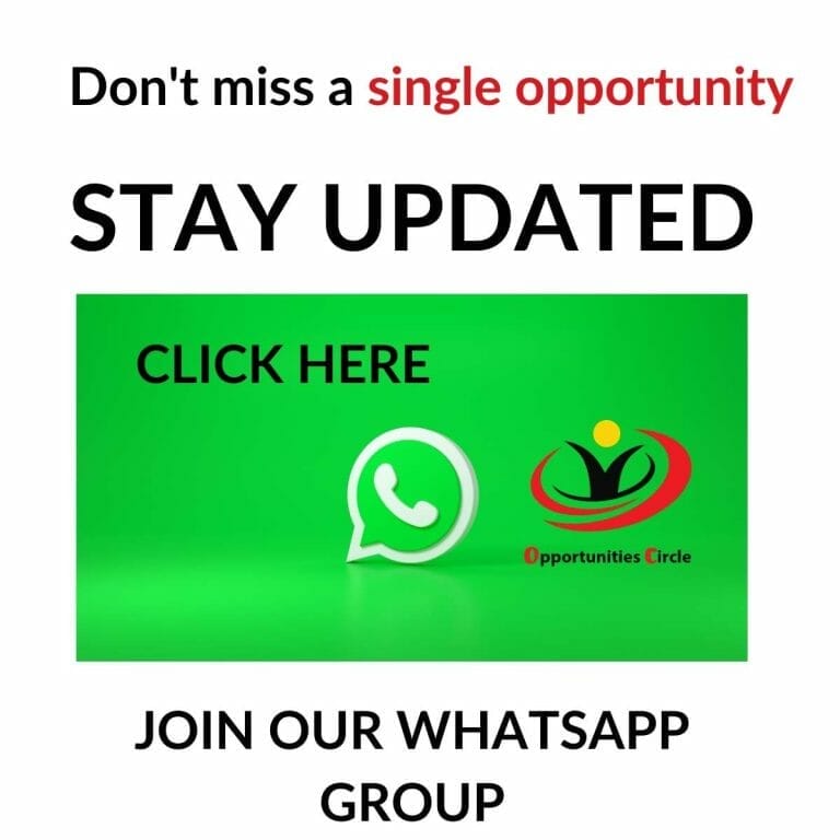 opportunities circle whatsapp groups