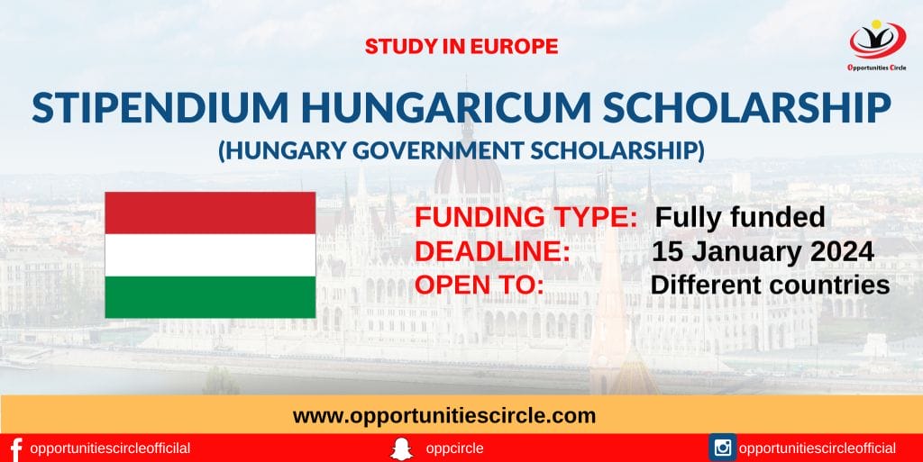 Stipendium Hungaricum Scholarship 2024