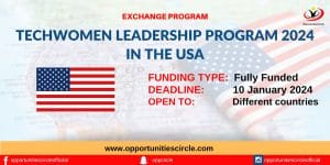 TechWomen Leadership Program in the USA 2024