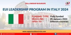 EUI Leadership Program in Italy 2024