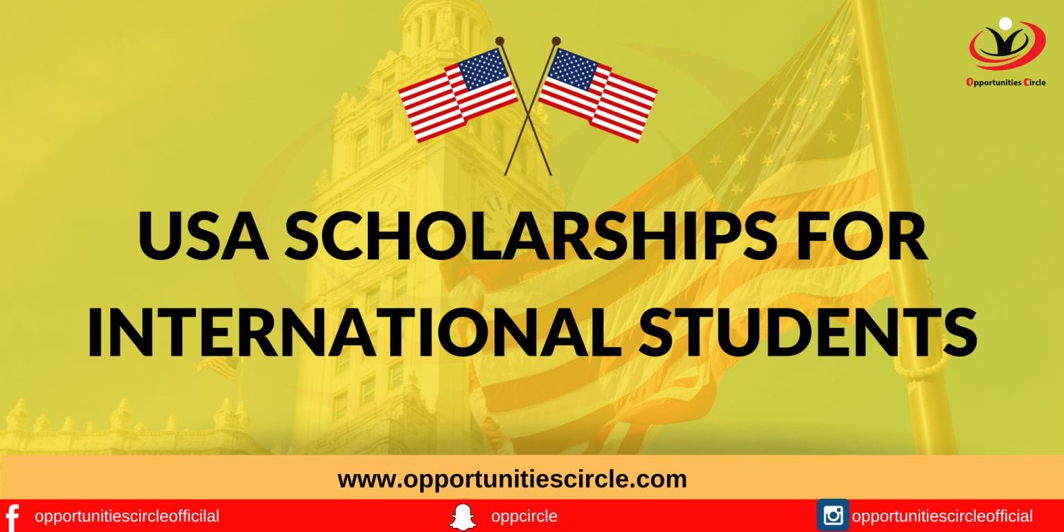 usa phd scholarships for international students 2022