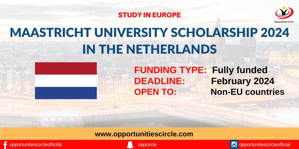 Maastricht University Scholarship 2024