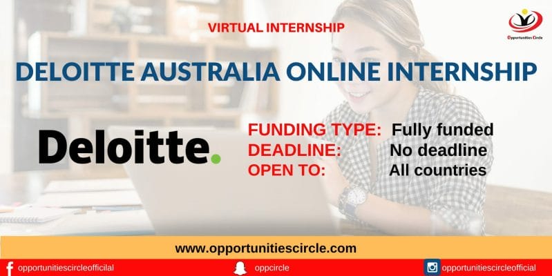 Deloitte Australia Online Internship