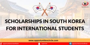 Top Scholarships in South Korea for International Students 2024