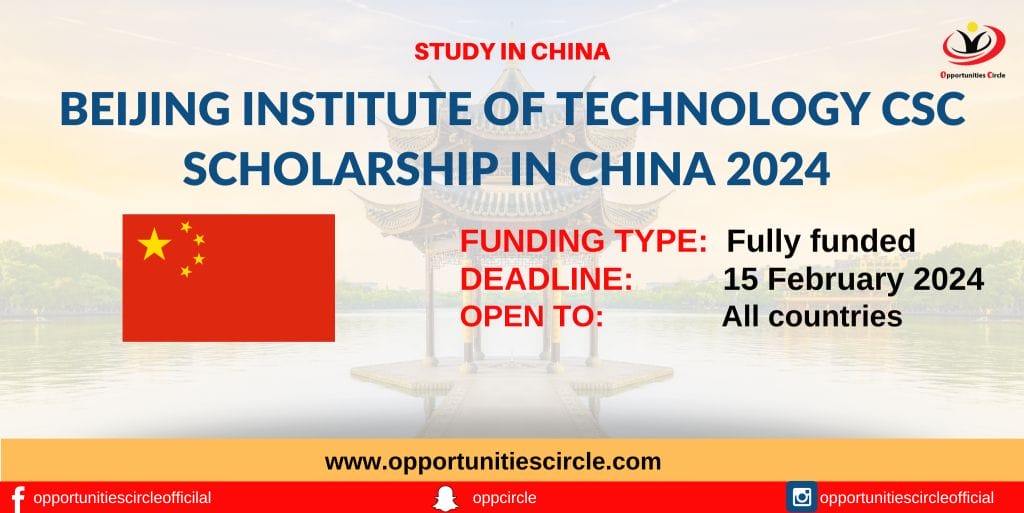 Beijing Institute of Technology Scholarship 2024