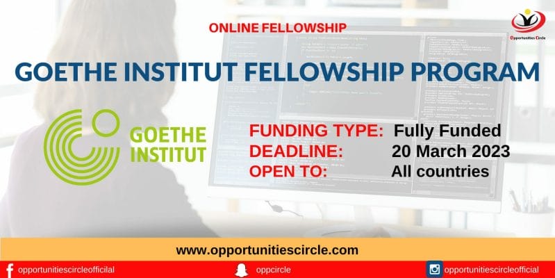 Goethe Institut Fellowship Program