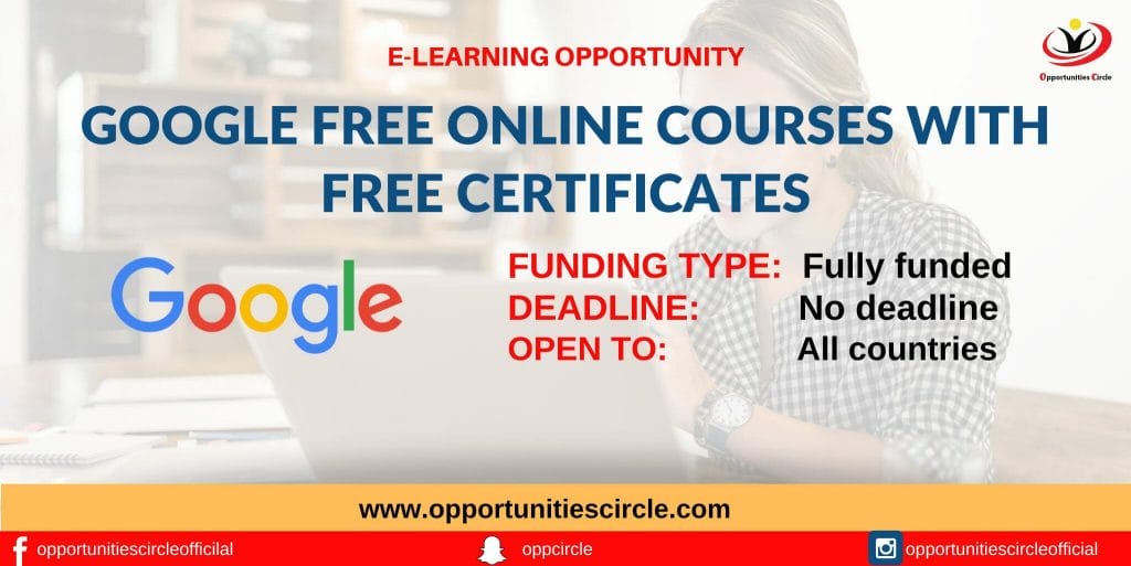 Google Free online Courses