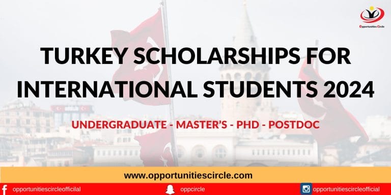 Turkey Scholarships for International Students 2024