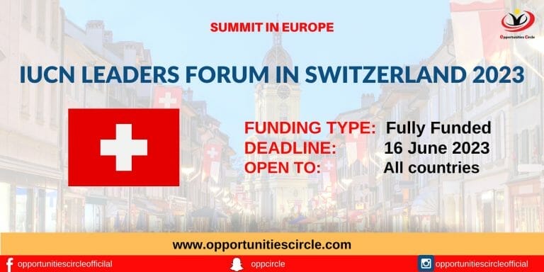 IUCN Leaders Forum in Switzerland