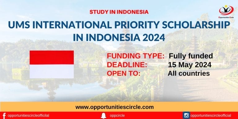 UMS International Priority Scholarship