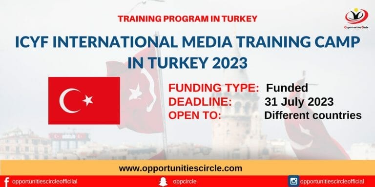 ICYF International Media Training Camp 2023 in Turkey