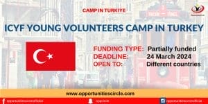 ICYF Young Volunteers Camp 2024 in Turkey