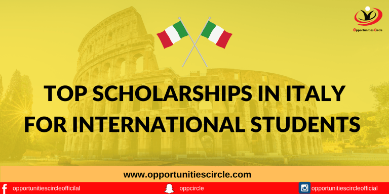top Scholarships in Italy for International Students