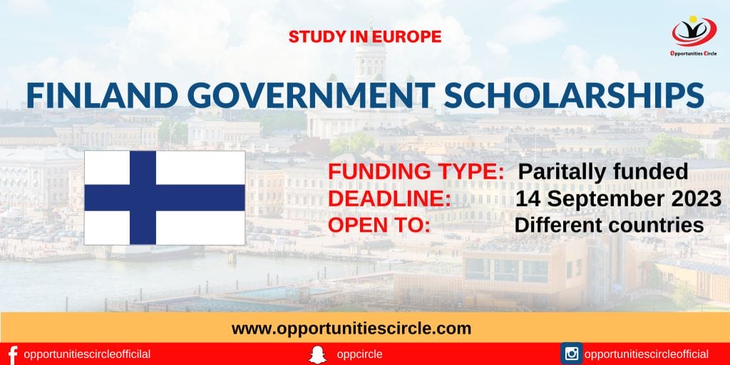 Finland Government Scholarships 2024