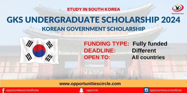 Global Korea Undergraduate Scholarship 2024