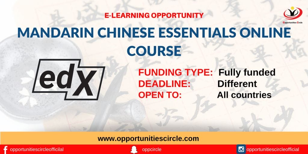 Mandarin Chinese Essentials Online Course