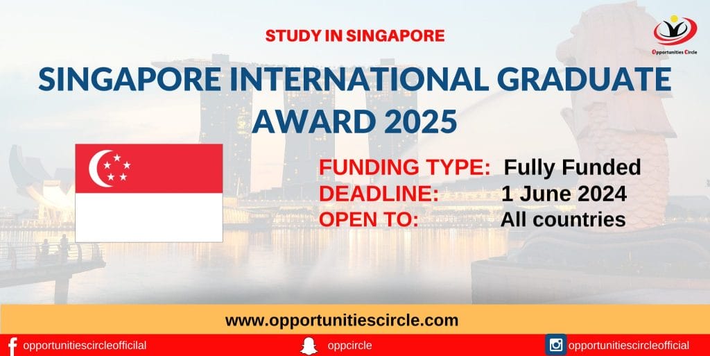Singapore International Graduate Award 2025
