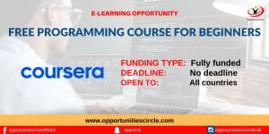 Free Programming Course for Beginners