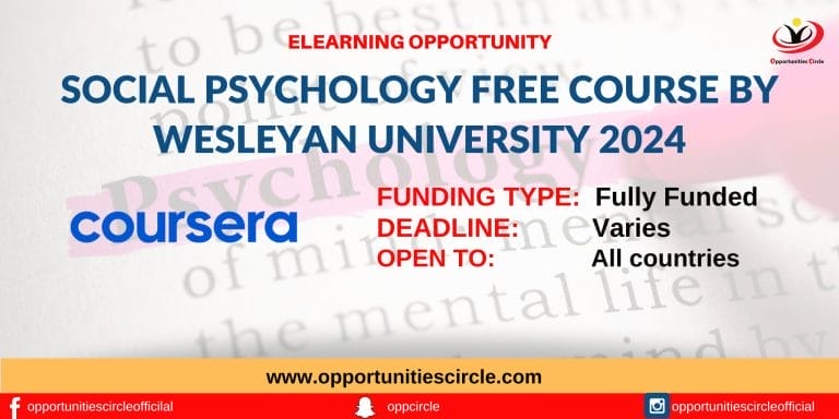 Social Psychology Free Course by Wesleyan University 2024