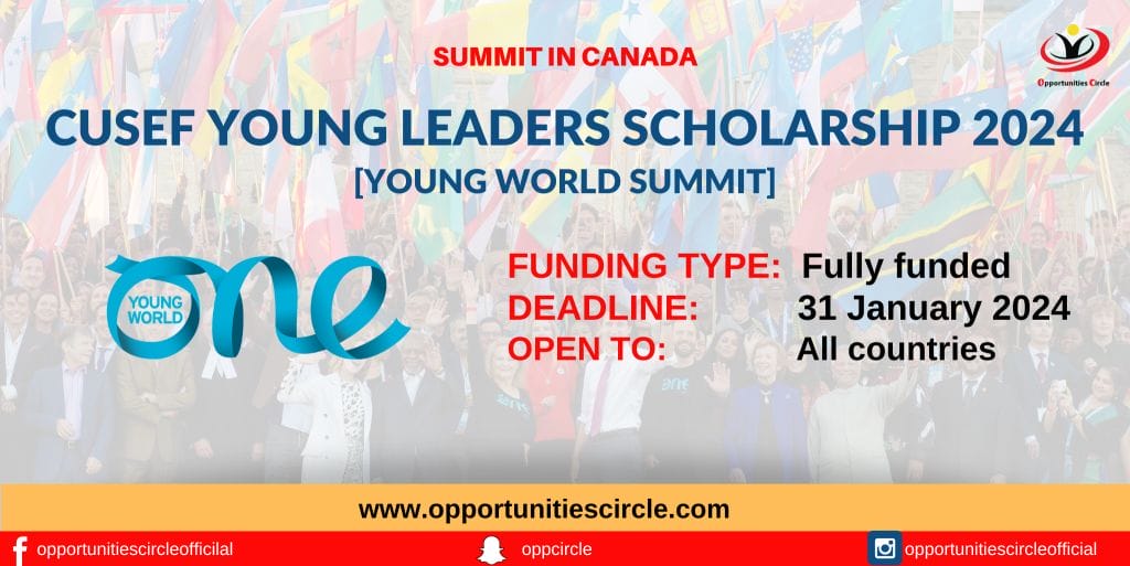 CUSEF Young Leaders Scholarship 2024