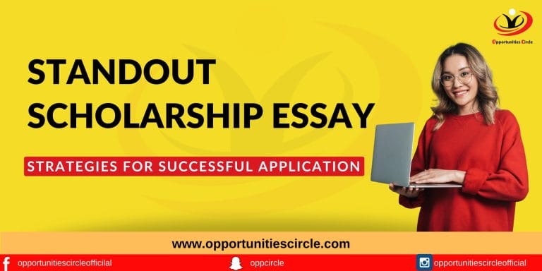 Crafting a Standout Scholarship Essay