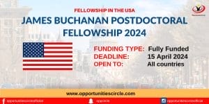 James Buchanan Fellowship 2024 in the USA