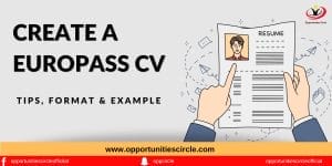 Create a Europass CV