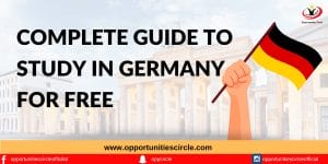 How to Study in Germany for Free A Complete Guide