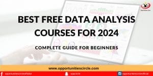 Best Free Data Analysis Courses for 2024