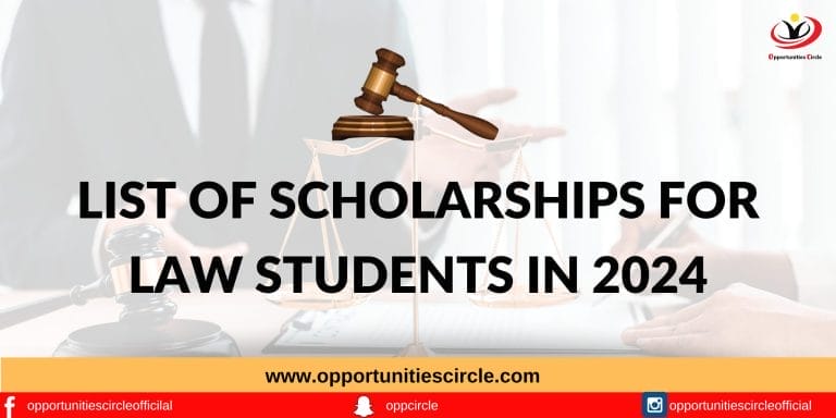 Best Scholarships for Law Students in 2024