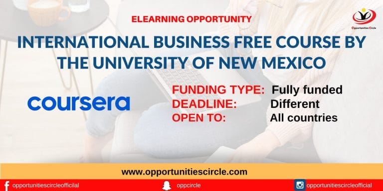 International Business Free Course by the University of New Mexico