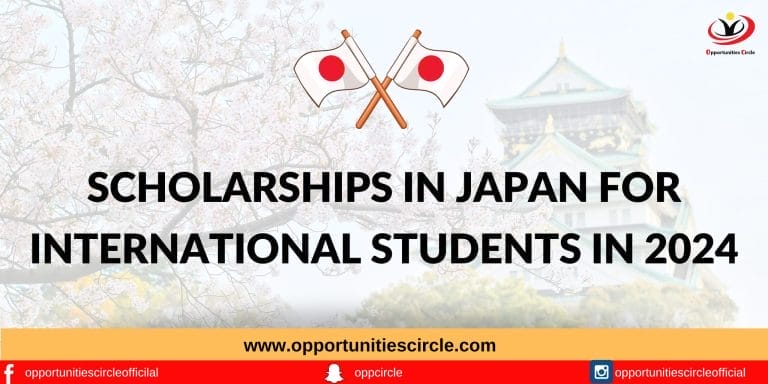 Scholarships in Japan for International Students in 2024