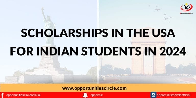 Scholarships in the USA for Indian Students in 2024