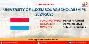 University of Luxembourg Scholarships 2024