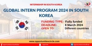 Global Intern Program 2024 in South Korea | GIP 2024 | GIST Internship