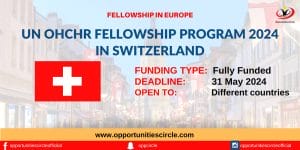 UN OHCHR Fellowship Program 2024